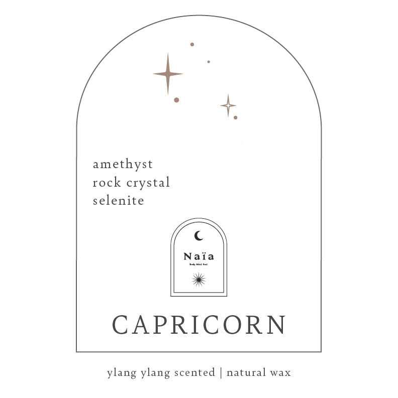 Naïa Zodiac Glaskerze - Capricorn - Steinbock