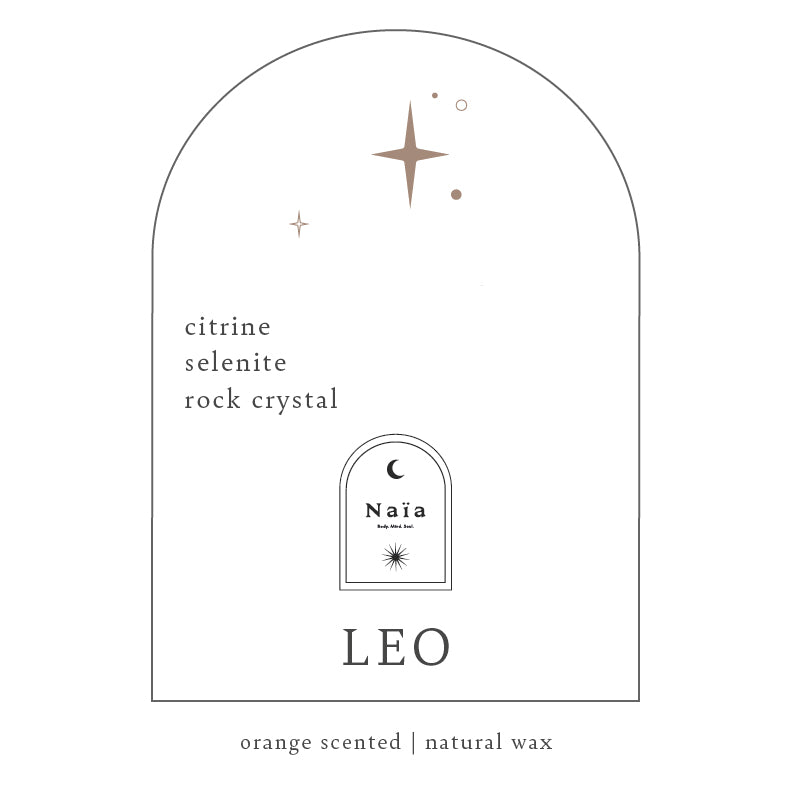 Naïa Zodiac Glaskerze - Leo - Löwe